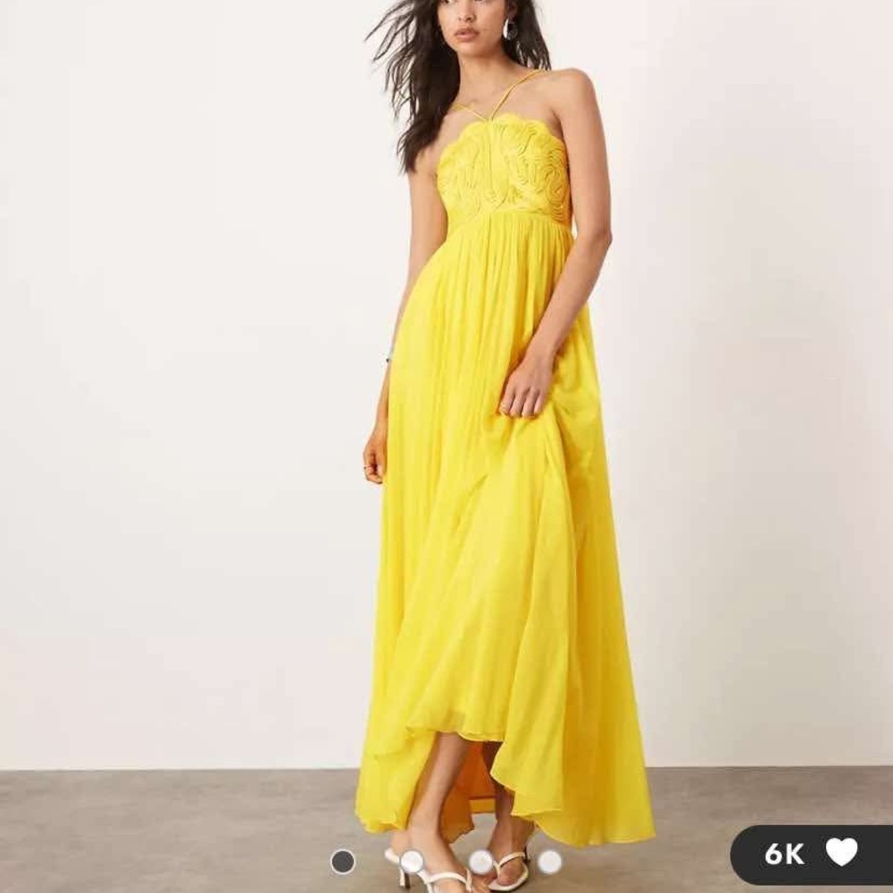 ASOS Edition Yellow Dress